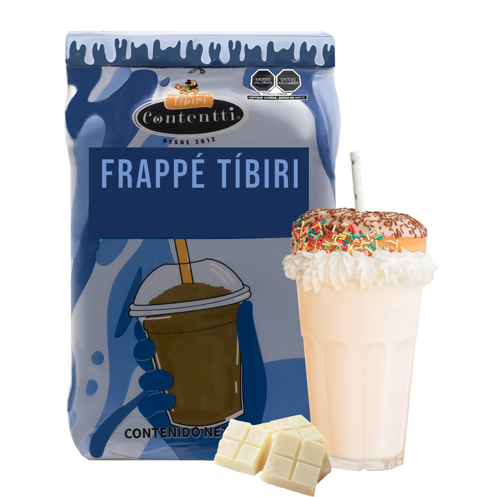 Frappé Tíbiri Chocolate Blanco 1 Kg