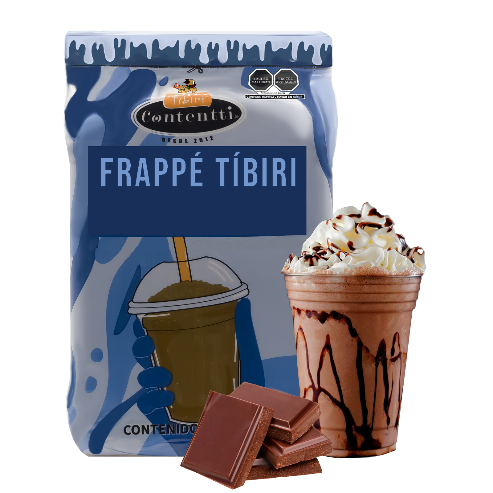 Frappé Tíbiri Chocolate Obscuro 1 Kg